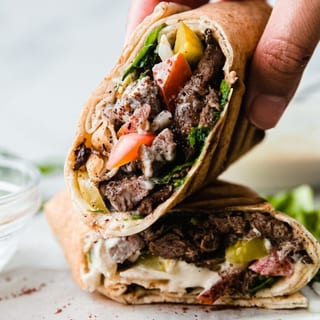 The Beef Shawarma Wrap